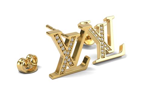 mens louis vuitton earring|louis vuitton symbol earrings.